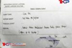 Foto Tanda Terima Surat | Sumber:Humas LSM PRL